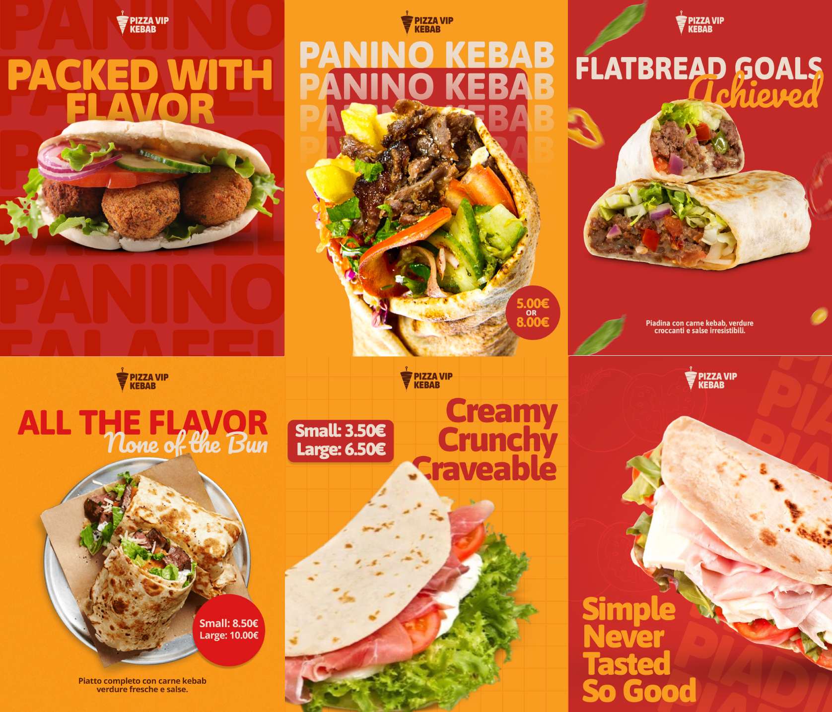 Social Media Posts | VIP Pizza Kebab