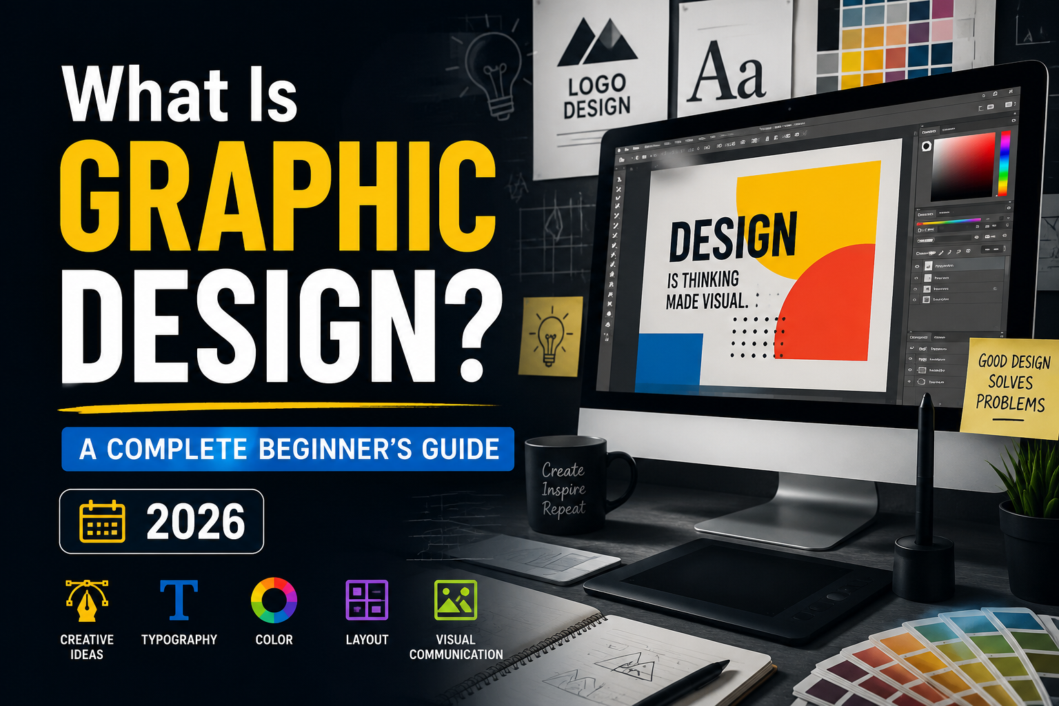 What Is Graphic Design? A Complete Beginner's Guide (2026)