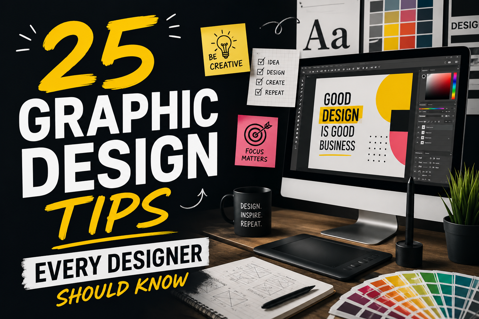25 Graphic Design Tips Every Designer Should Know (2026)